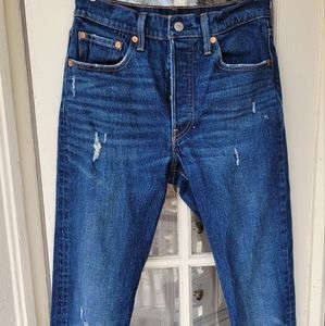 Levi's 501 Skinny | Song Forever | 27x30 | Button Fly | High Waist